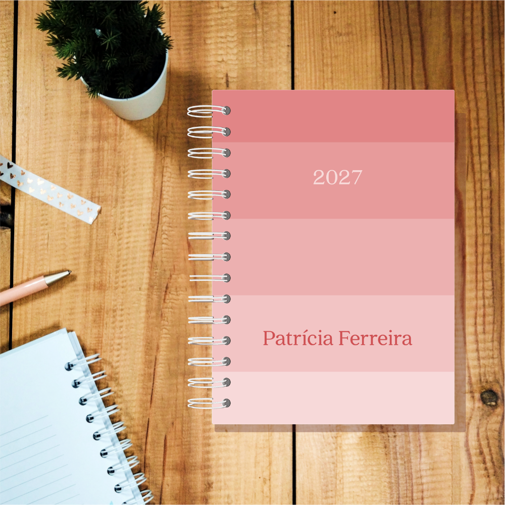 agenda essentials rosa