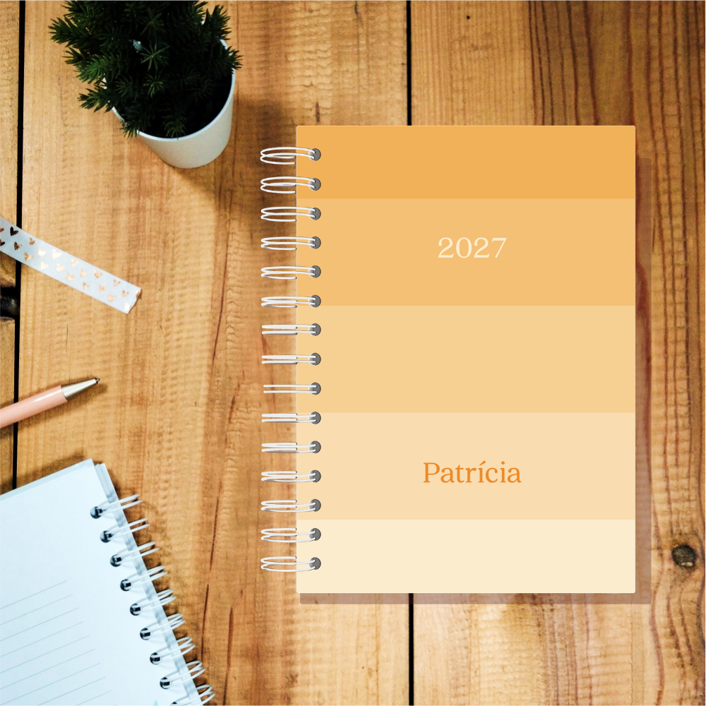 agenda essentials amarelo