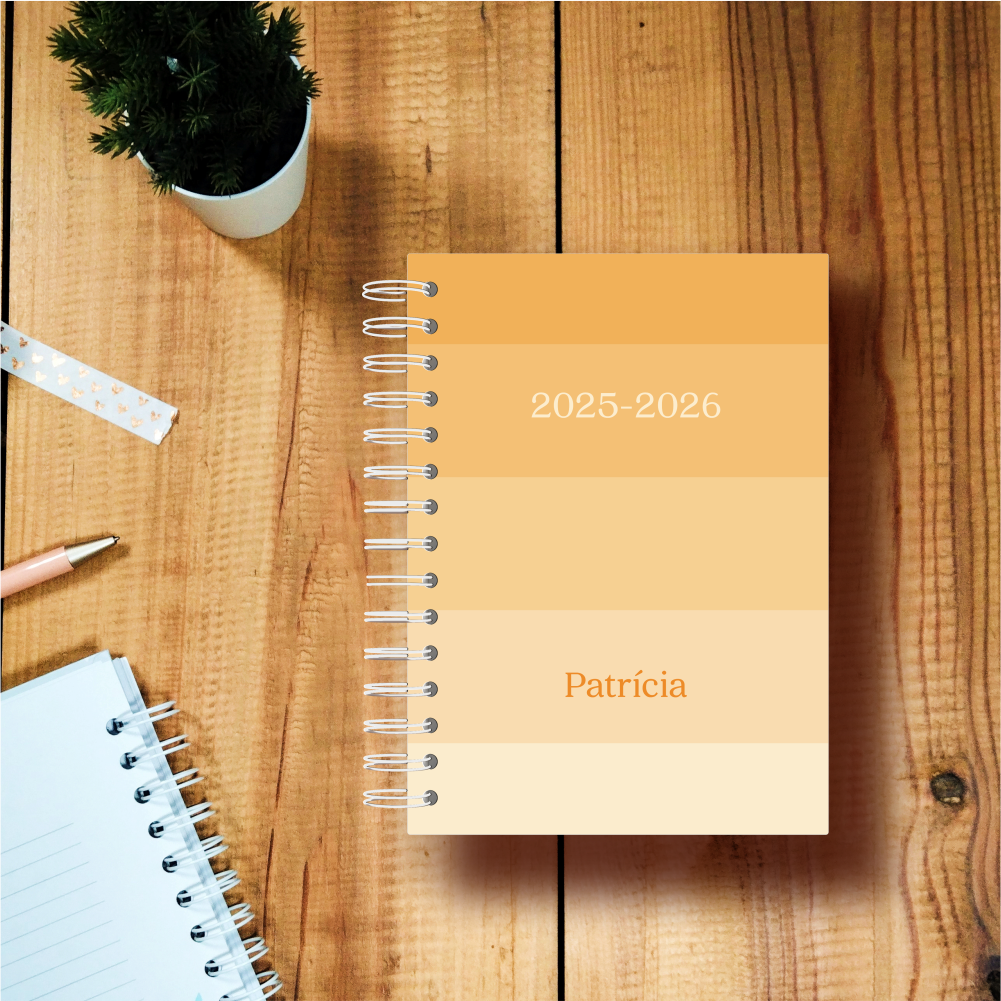Agenda Essentials Amarelo
