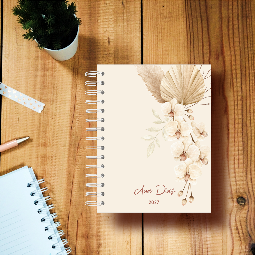 Agenda Diária - Orquídeas