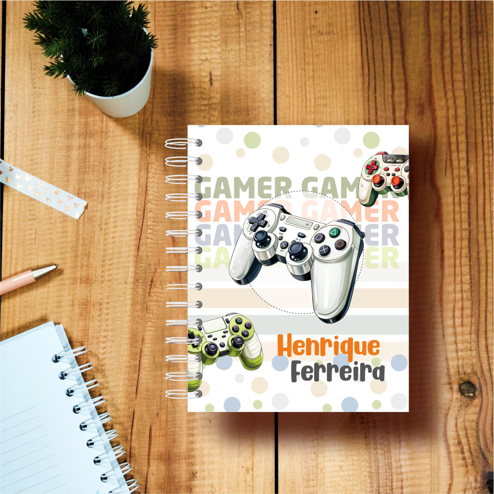 Agenda Escolar Menino Gamer