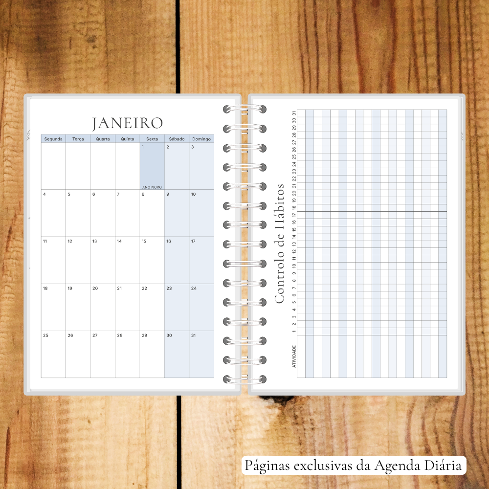 interior agenda masculina