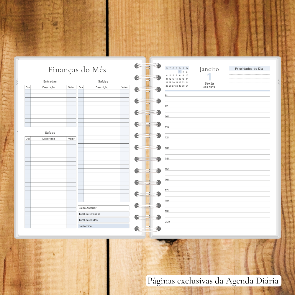 interior agenda masculina