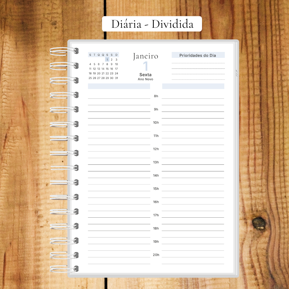 interior agenda masculina