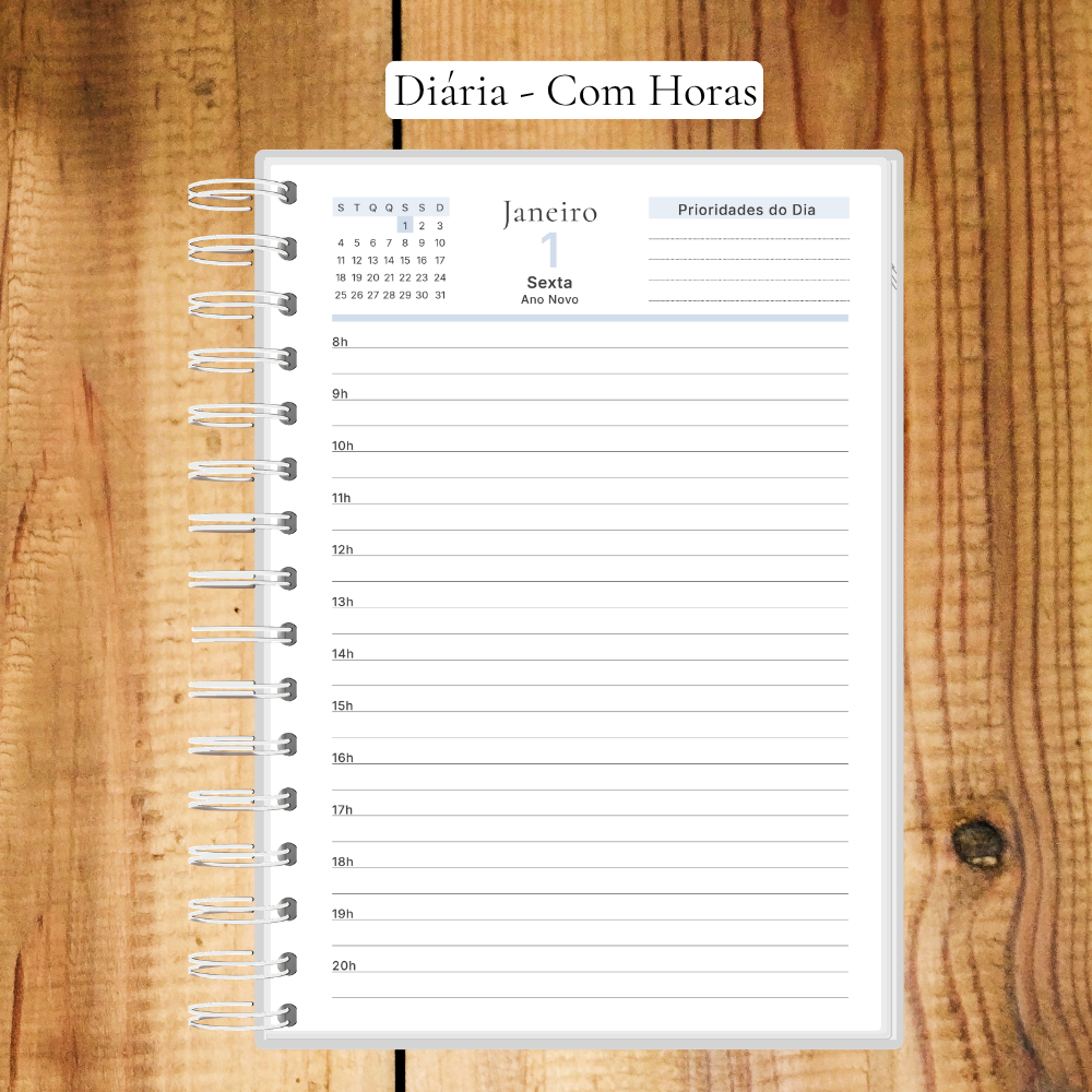interior agenda masculina