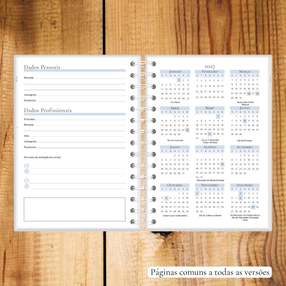 interior agenda masculina