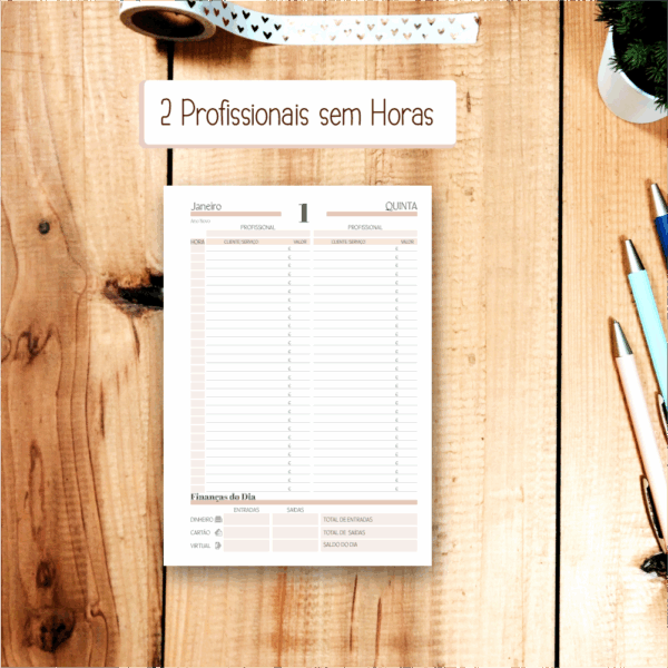 Miolo de Agenda Marcações - Image 7