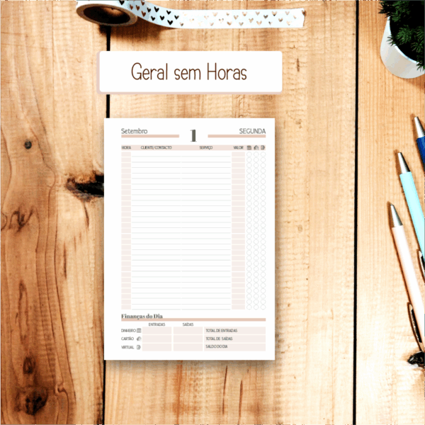 Miolo de Agenda Marcações - Image 3