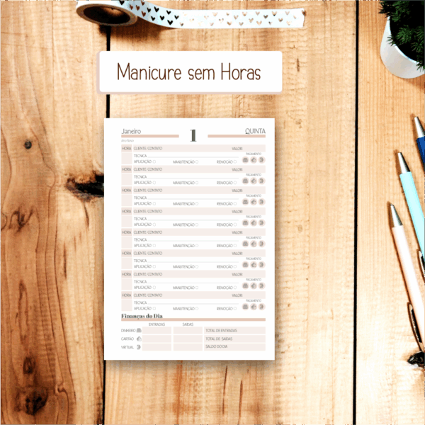 Miolo de Agenda Marcações - Image 2