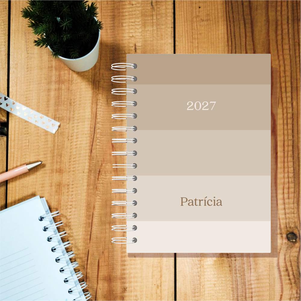 agenda essentials bege