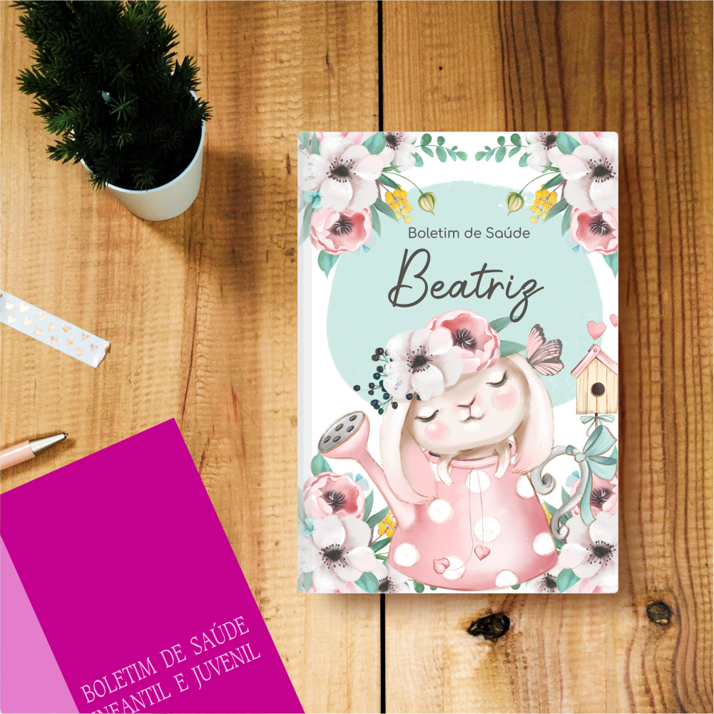 capa boletim coelhinha flores