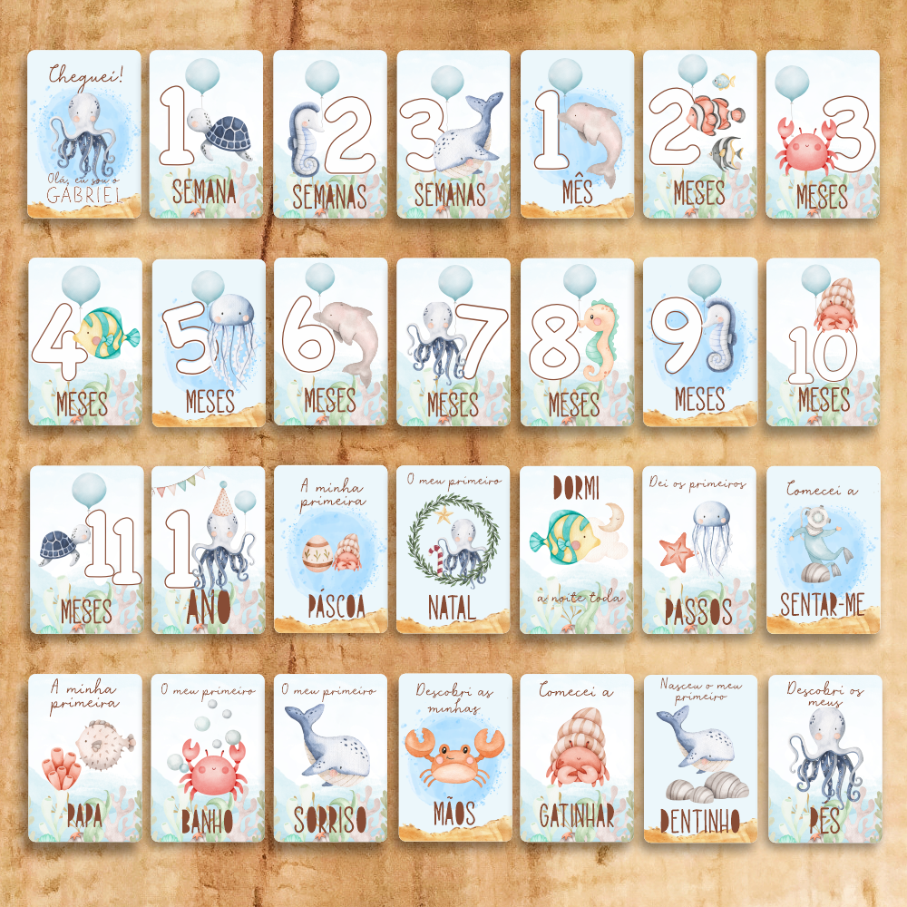 milestone cards