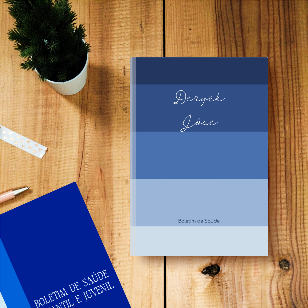boletim de saúde riscas azul