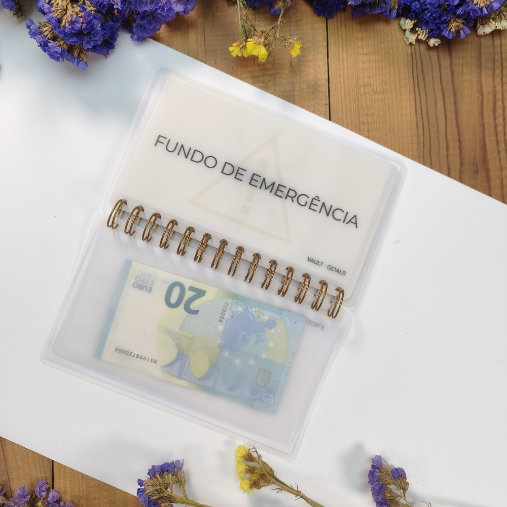 Envelope para fundo de emergência no sistema de cash stuffing