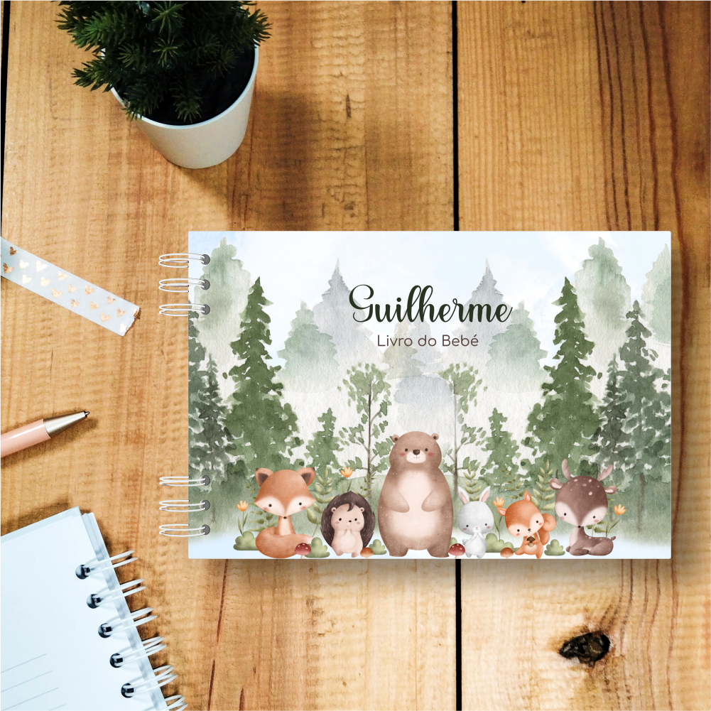 album bebé floresta