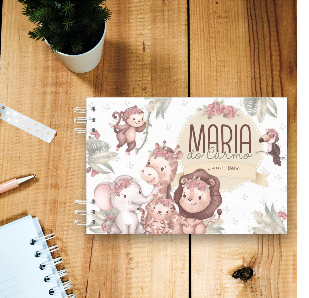 album bebe tema safari