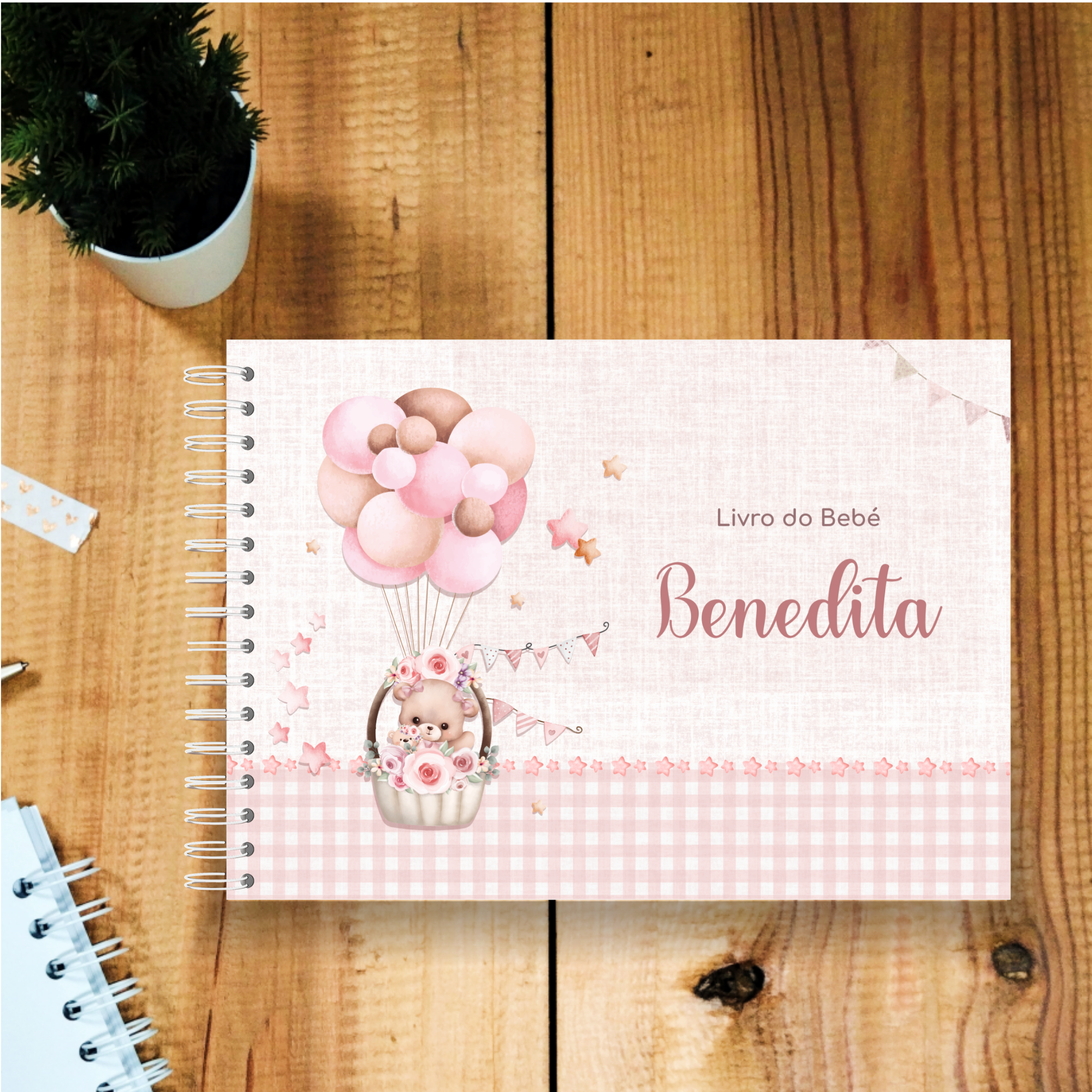 livro do bebe ursinha baloes