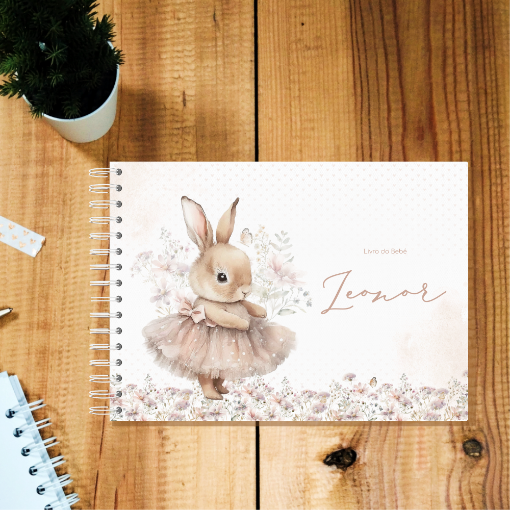 livro bebé Coelhinha Bailarina
