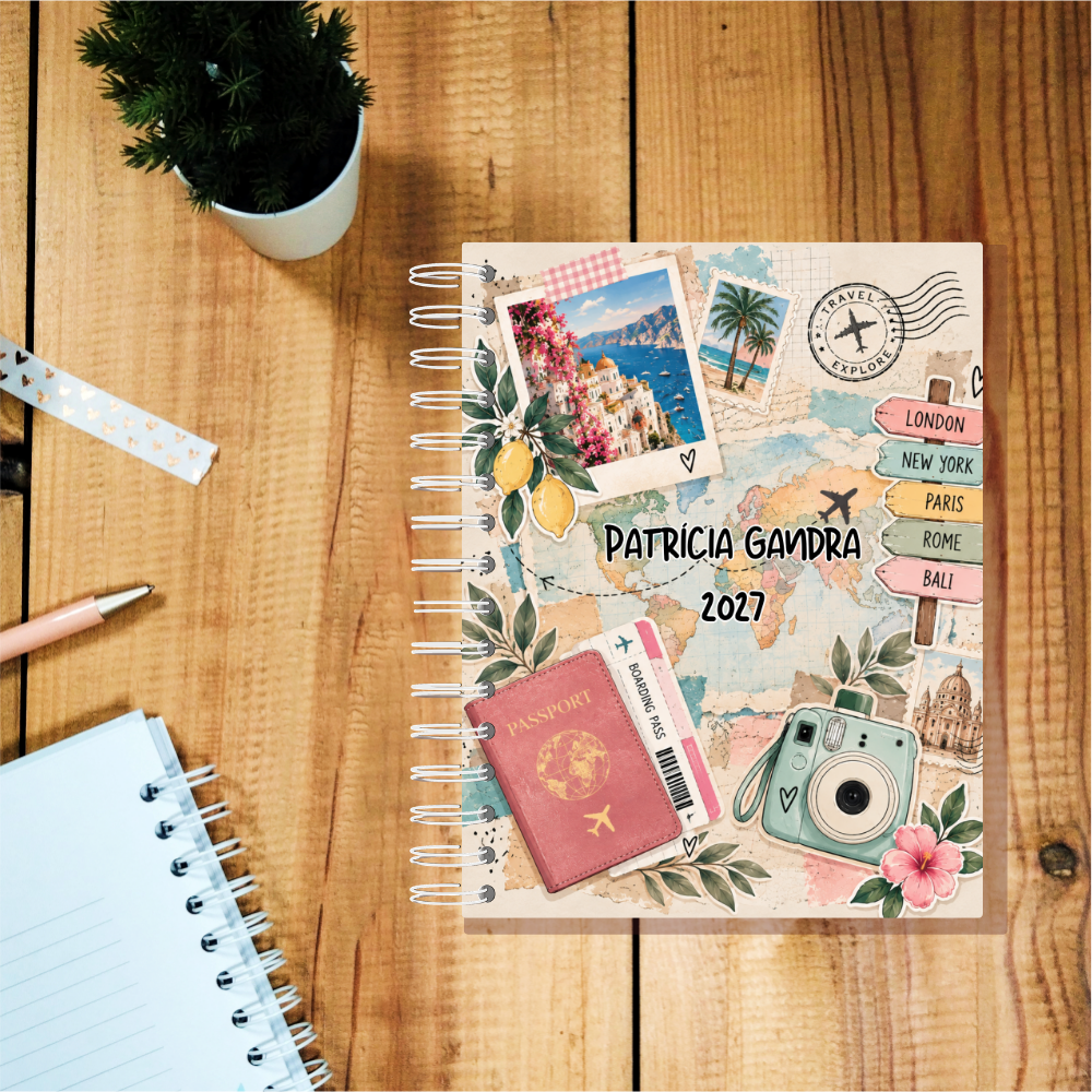 agenda personalizada travel