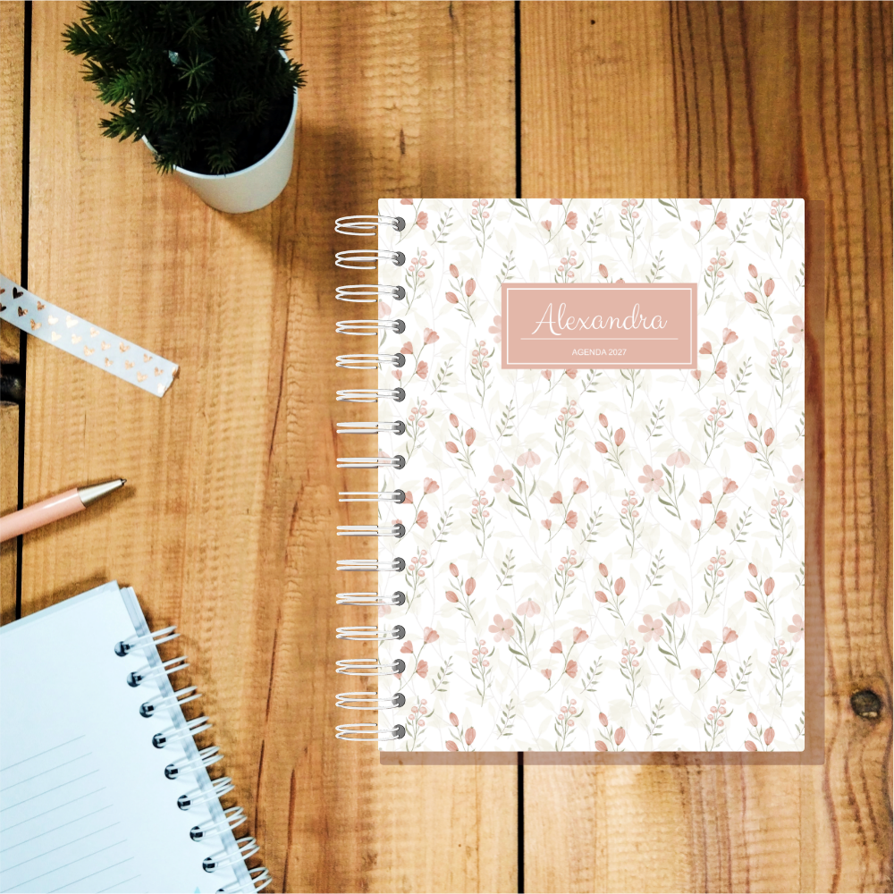 agenda Delicadeza Floral