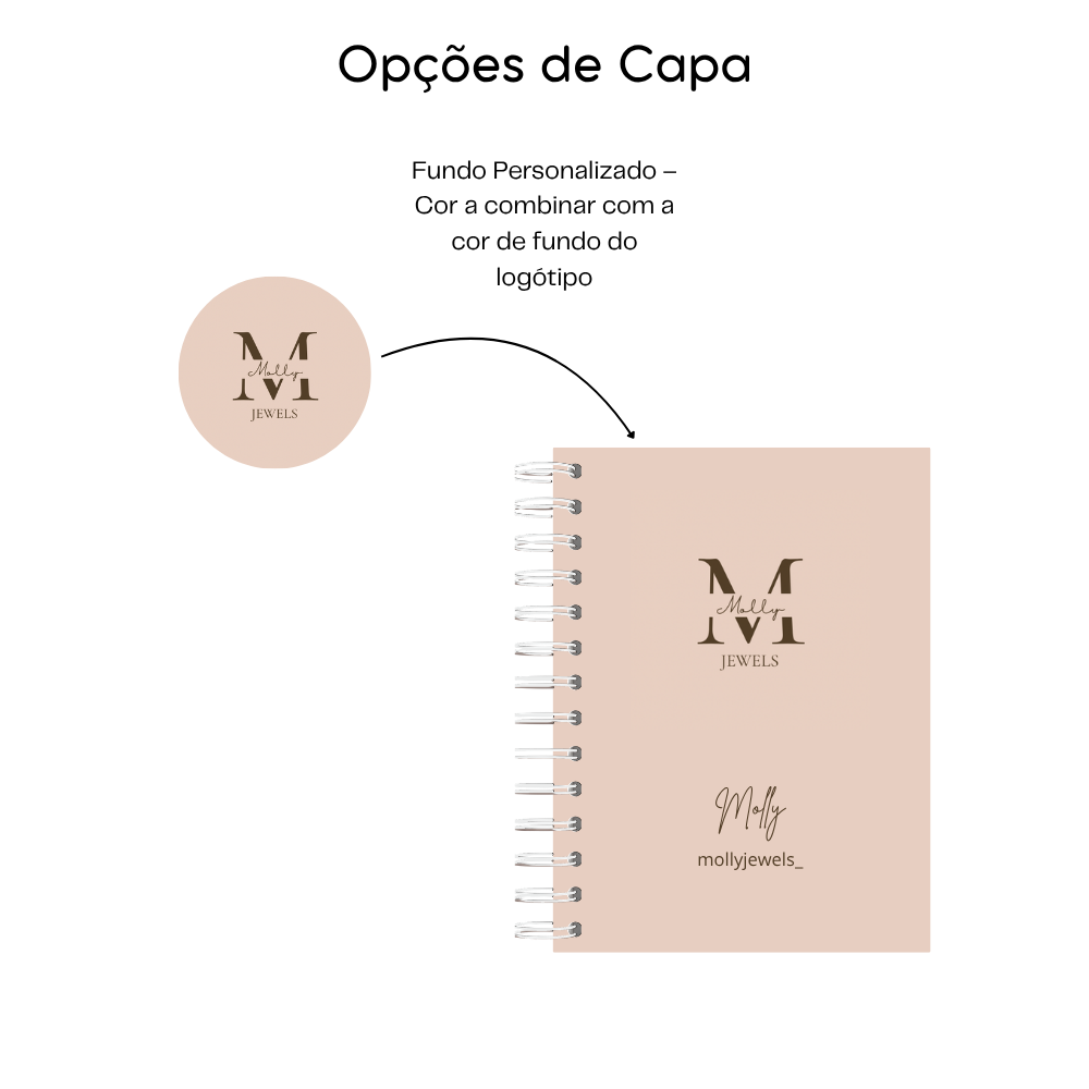 Planner Financeiro Profissionais Personalizado com Logotipo - Image 3