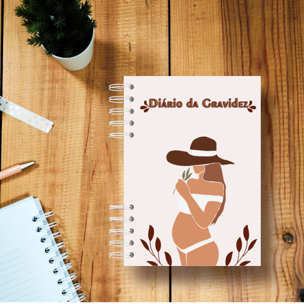 capa agenda da grávida